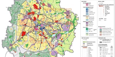 Markanvändningskarta Bangalore