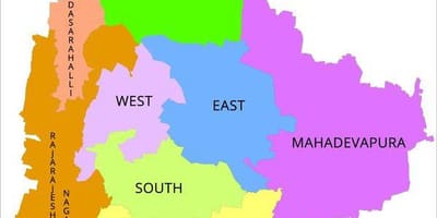Bangalore BBMP församling karta